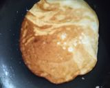 A picture of step 2 of Cottage cheese pan Cake.