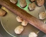 A picture of step 2 of Dahi Papdi Chaat.