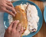 Foto del paso 7 de la receta Cachopollo de Chicote en freidora de aire versión saludable