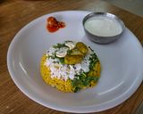 A picture of step 5 of Masale bhat.