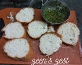 A picture of step 2 of Instant Garlic Bread.