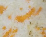 A picture of step 9 of Chicken Spinach briyani I made it.