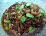 Foto langkah ke 3 dari resep Sambel goreng cumi.