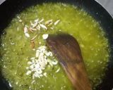 A picture of step 4 of Sabudana halwa.