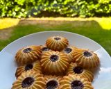 Фото кроку 6 до Кураб‘є з малиновою начинкою🤤.
