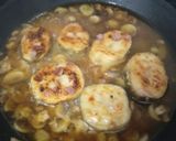 Foto del paso 6 de la receta: Merluza con champiñones y jamón