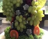 Gambar langkah 8 resipi Fresh Fruits Cake.