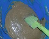 Foto langkah ke 4 dari resep Brownies Alpukat Pandan Mocca_Kukus.