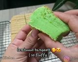 Foto langkah ke 6 dari resep Resep Pandan Sponge Cake (Selembut kapas).
