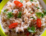 உடனடி முட்டை சாதம்(egg rice recipe in tamil) ரெசிபி ஸ்டேப் 5 புகைப்படம்