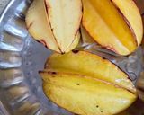A picture of step 1 of Starfruit pickle.