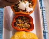 A picture of step 10 of Stuffed Bellpeppers.