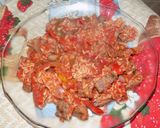 Foto del paso 12 de la receta: Usando carne cocida que sobro (guiso con arroz)