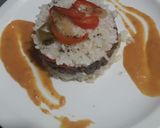 Foto del paso 5 de la receta: Timbal de arroz, lentejas y piperrada