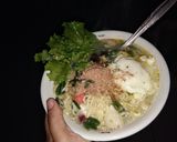 Foto langkah ke 6 dari resep Mie kuah telur rawit.