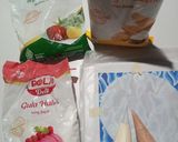 Foto langkah ke 2 dari resep Brownies Batik Keju Lumer.
