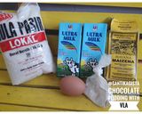 Foto langkah ke 7 dari resep Chocolate Pudding With Vla.