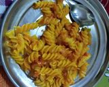 मसाला पास्ता(masala pasta recipe in hindi) रेसिपी चरण 4 फोटो