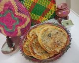 A picture of step 11 of Keemay waly naan.