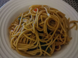 Espaguetis a lo chino