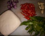 Foto langkah ke 1 dari resep Pepes tahu kemangi tanpa daun pisang.