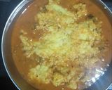 A picture of step 4 of Moong dal Khichdi.