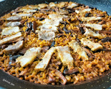Foto del paso 8 de la receta: Arroz con secreto a baja temperatura, shiitake y caldo ramen