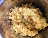 A picture of step 3 of Doce de grao/ Goan doce.