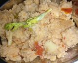 A picture of step 8 of Samak rice.