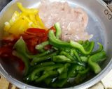 彩椒雞肉絲的食譜步驟1照片