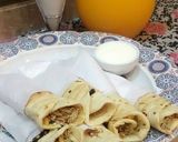 صورة لخطوة 18 من وصفة ساندويش الشاورما الدجاج مع خلطة الثومية 🍋🍥🍥