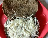 A picture of step 4 of Pearl millet flour garlic - cheesy rotla.
