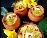 मटका कस्टर्ड सेवई पुडिंग (Matka Custard Sevai pudding recipe) रेसिपी चरण 8 फोटो