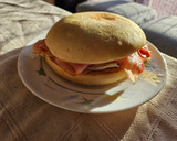 Foto del paso 4 de la receta: Mollete de pollo y bacon 🍗🥓🧀