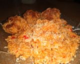 Foto del paso 7 de la receta: Guiso de arroz con albóndigas