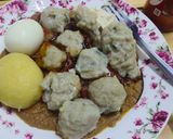 Gambar langkah 5 resipi Siomay Ikan Tenggiri.