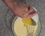 A picture of step 2 of Pistachio Caprese Cake.