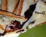 Foto langkah ke 3 dari resep Roti panggang CoZa (Coklat + Mozarella).