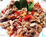 Foto langkah ke 6 dari resep 🍂Tongkol Suwir Bumbu Iris.