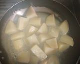 A picture of step 1 of Balochi biryani.