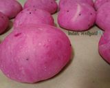 Foto langkah ke 4 dari resep Roti goreng Buah Naga.