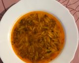 Une image de l'étape 10 de Soupe Turc ´´Corba etli sehreye ´´.