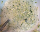 Foto del paso 1 de la receta: 231. Tortitas de calabacín rellenas de jamón y mozzarella