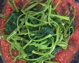 Foto langkah ke 6 dari resep Plecing Kangkung Asli Khas Lombok.