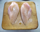 Foto del paso 1 de la receta: Pollo cordón blue con bechamel