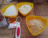 A picture of step 2 of Maggi masala cookies.