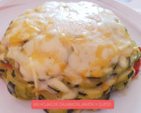 Foto del paso 7 de la receta: Milhojas de calabacín, jamón y queso
