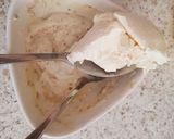 A picture of step 5 of My Mustard Soft Cheese Dip.