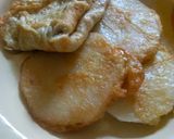 A picture of step 6 of Fried yam with egg.