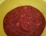 A picture of step 1 of Strawberry Crush.